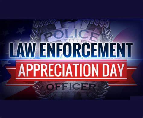 AHRC recognizes National Law Enforcement Appreciation Day (Jan.9):
