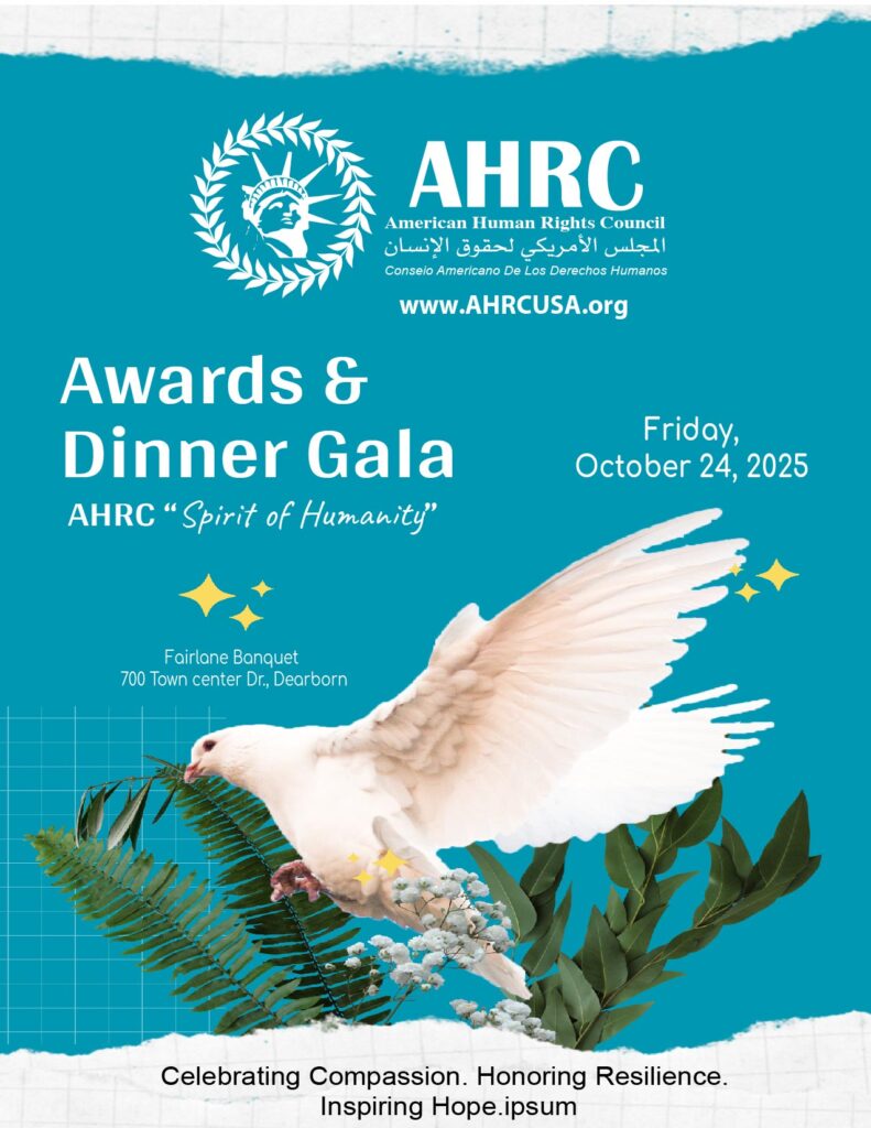 2025 AHRC “Spirit of Humanity” Awards & Gala Dinner Theme: “Through Change, We Rise”